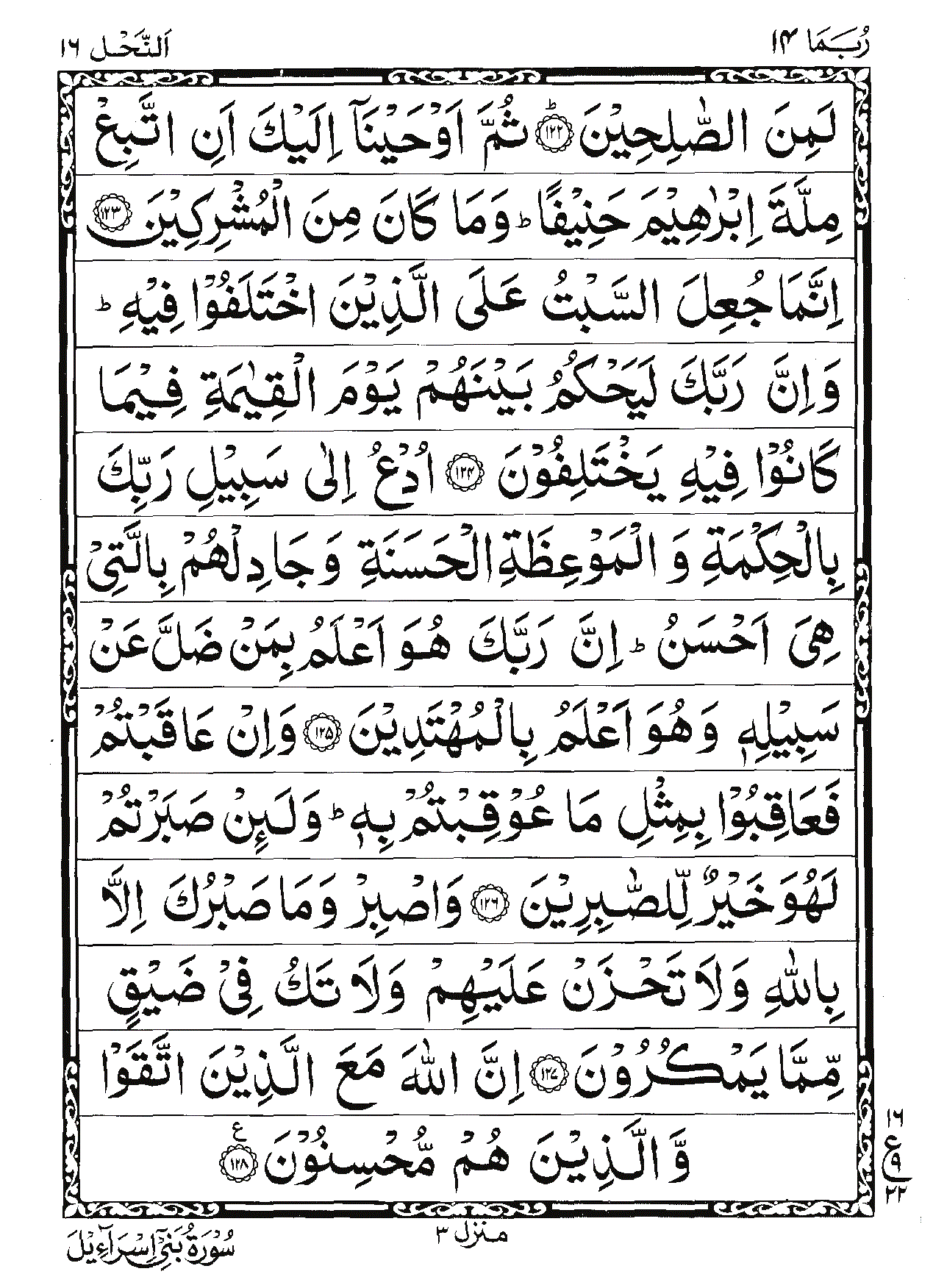 Surah An-Nahl Page 21